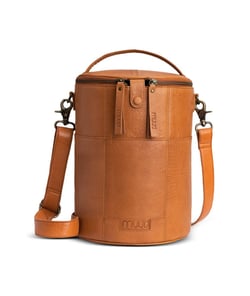 SAC DE RANGEMENT XL POUR LE TRICOT - SATURN XL - MUUD Whisky taille n°Hauteur: 28 cm et Diamétre: 21 cm
