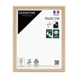 Cadre photo Essentiel exposition brut 15x20 cm