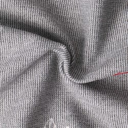 Tissu Maille Polyester Roses brodées sur fond Gris