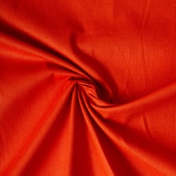 Tissu Coton uni Rouille