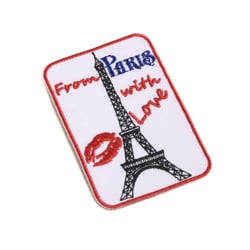 Ecusson thermocollant Paris from paris 7cm x 4,5cm