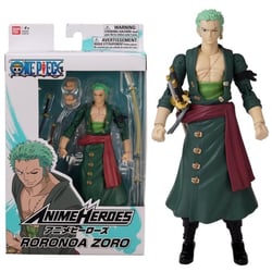 Bandai - anime heroes - one piece - figurine anime heroes 17 cm - roro