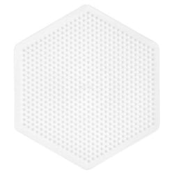 Hama - Plaques Coeur Hexagone (Grand) pour perles standard (Ø5 mm)
