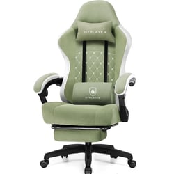 Chaise de bureau ergonomique GTPLAYER papillon - Tissu - Vert - 50x54x135 cm