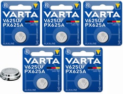 pile bouton alcaline "Electronics" V625U (LR9) 1,5 Volt  VARTA