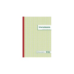 Carnet - Livraisons - A4  - Autocopiant - Tripli - 50 feuilles - Exacompta - 13163E