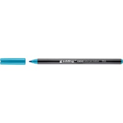 Lot de 5 feutres de coloriage pointe ronde - EDDING - Bleu manganèse - 2 mm