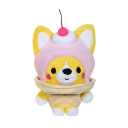 Peluche - Peluche Little Corgi Cuties 20 cm : Corgi - Glace