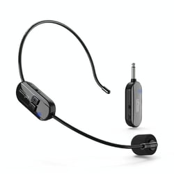 Microphone Sans Fil Haute Qualité Anti-Larsen Longue Autonomie 50m YONIS