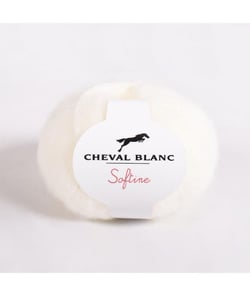 Fil à tricoter SOFTINE - Cheval Blanc Ecru (016 - NATUREL)