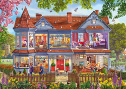 Puzzle 1000 pièces - La Maison au Printemps - Schmidt Spiele