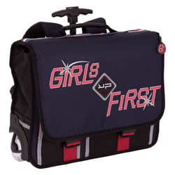 Cartable 41 cm roulettes recyclé Girl First BODYPACK
