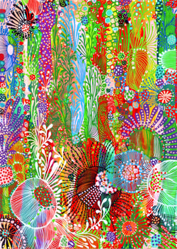 Floral Curtain