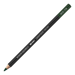 Crayon de couleur - Aquarelle - Vert phtalo foncé - Caran d'Ache - Museum Aquarelle