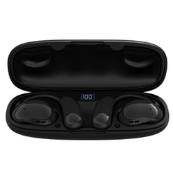Ecouteurs Bluetooth Sans Fil Avec Affichage LED Et Longue Autonomie Noir YONIS