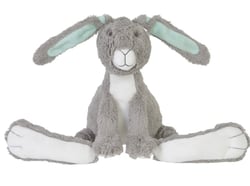 Peluche Lapin Twine gris 31 cm - Happy Horse