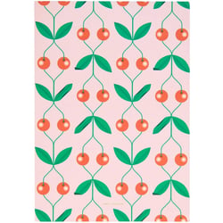 Bloc notes a carreaux simple cerise - Rico Design