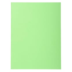 Paquet de 100 chemises Forever® 170 100% recyclé - 24x32cm - Vert vif - x 5 - Exacompta