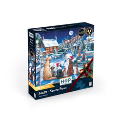 Puzzle 500 pièces - Santa Paws - HOP
