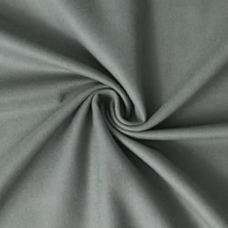 Tissu Flanelle de Coton Jasmine uni Gris