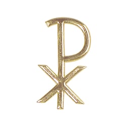 Motif en cire: Pax, or, 4cm, 1 pce