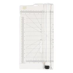 Massicot pliage et coupe - 15 x 30,5 cm - Blanc cassé - Vaessen Creative