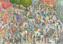Puzzle 1000 pièces - Les Zombies Smartphones - Heye