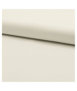 Tissu voile de coton uni de 145 cm de largeur voile écru vendu par 50 cm