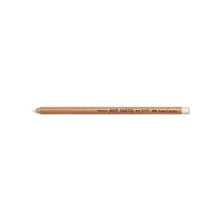 Crayon de couleur Pitt Pastell Faber-Castell - Blanc moyen - Lot de 6 - Mine 3,8 mm