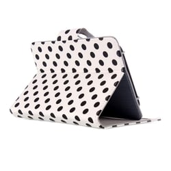 Housse Universelle Tablette Tactile 7 Pouces Bleue À Pois Blancs Rabat Pression