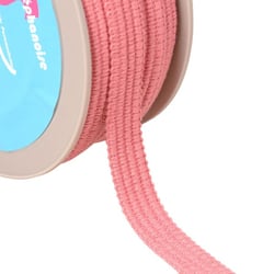 Galon quatre cordons 15mm vieux rose au mètre