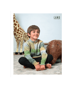 Livre Punto 53 - Spécial Kids Merino 120 Dégradé - Lang Yarns Marron