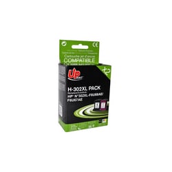 HP 302XL pack de 2 cartouches compatibles H-302XL UpPrint