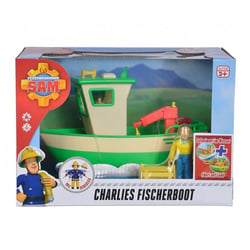 Le bateau de peche de charlie - sam le pompier - simba - figurine et accessoires