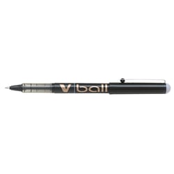 Lot de 12 Stylos roller PILOT - V-BALL 10 - Noir - Pointe conique large