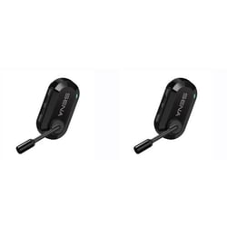 Oreillette - Bikom 20 duo - Bluetooth - Microphone - Portée 800 m - 7h d'autonomie - USB-C - x 2 - Noir