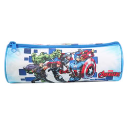 Trousse scolaire ronde Marvel Avengers Bleue - BAGTROTTER