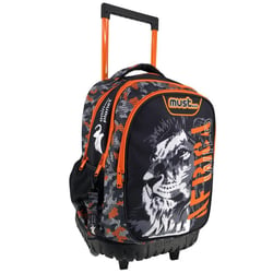 Sac à dos à roulettes Lion Animal Planet Africa 45 CM Trolley