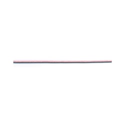 Bobine 50m lacet aspect cuir 2mm rose clair