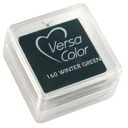 Tampon encreur "Versacolor", vert foncé, 2,5x2,5 cm