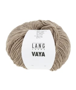 Pelote Exceptionnelle à tricoter Vaya - Lang Yarns 0026 Marron