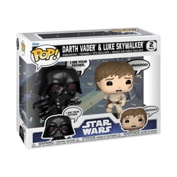 Star Wars - Pack 2 figurines POP! Vader & Luke 9 cm - Funko