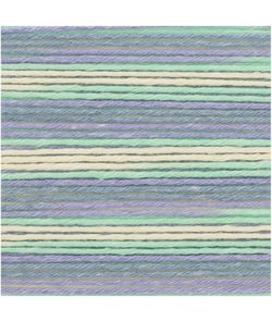 Fil à tricoter Rico Baby Cotton soft Print DK - Rico Design 31 Bleu