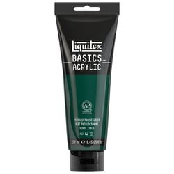 Peinture Acrylique en tube vert phtalocyanine 250ml - Liquitex Basics