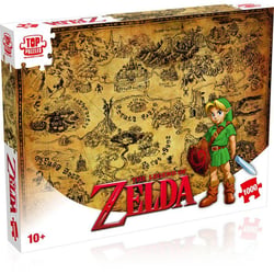 Puzzle 2D 1000 pièces - Zelda Hyrule - Winning Moves