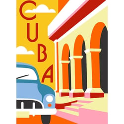 Margot - Canevas Margot Cuba 40x30cm