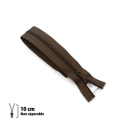 Fermeture éclair pantalon Z13 - Non séparable métallique 4mm - 10 cm