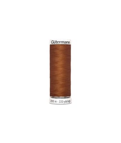 Fil à Coudre 100% polyester 200m - Gütermann 649 Marron