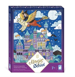Magic School – Peinture aquarelle - Janod - Violet