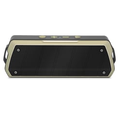 Enceinte Bluetooth Haute Fidélité IPX5 Waterproof Avec Appel Mains-Libres Et Son Stéréo Puissant Or YONIS